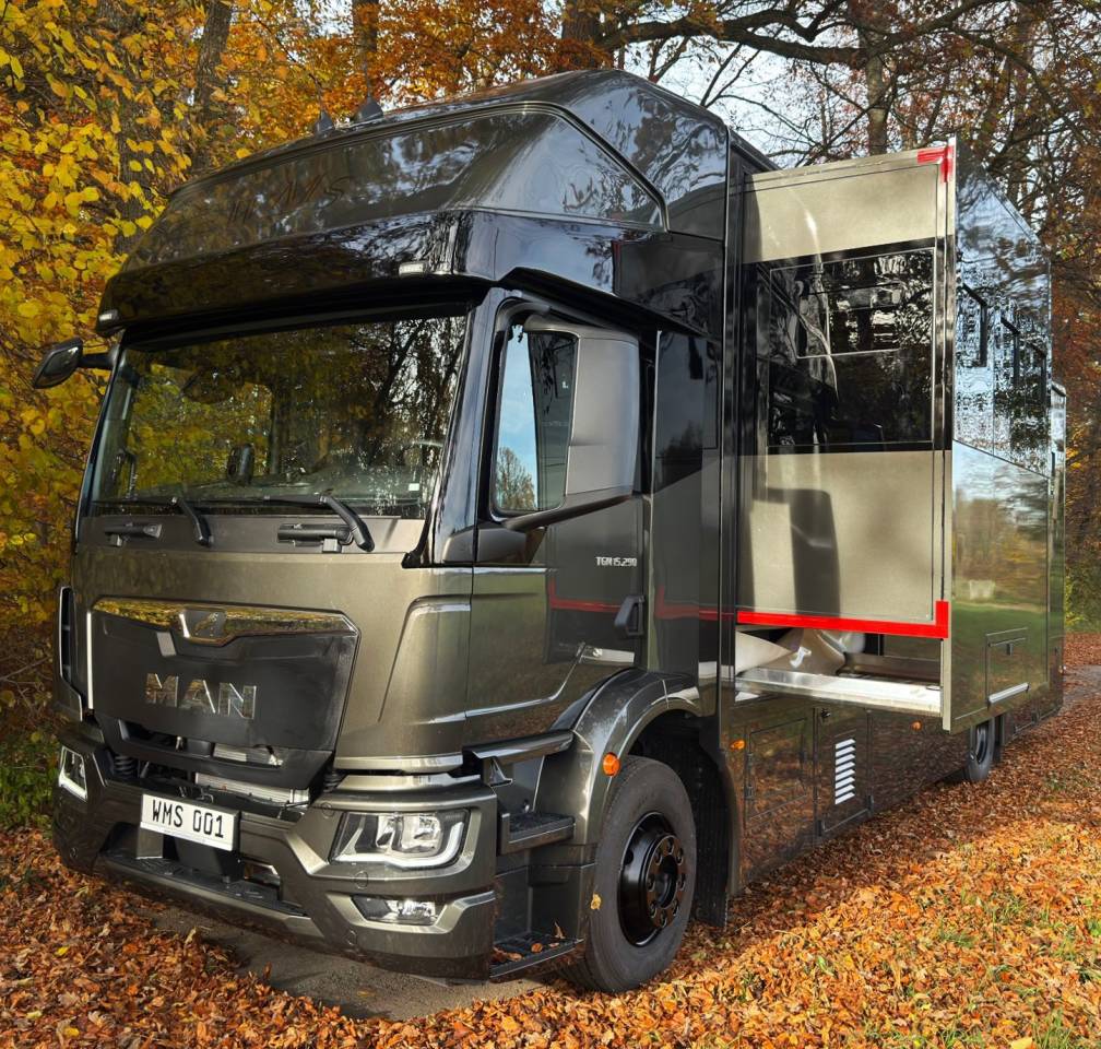 Zware paardenvrachtwagen (groot rijbewijs) Man MAN TGM 15.290 WMS POP OUT 2026 Nieuw
