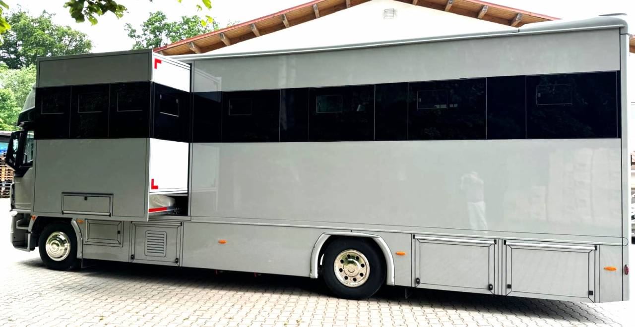 Zware paardenvrachtwagen (groot rijbewijs) Man MAN TGM 15.290 WMS POP OUT 2026 Nieuw