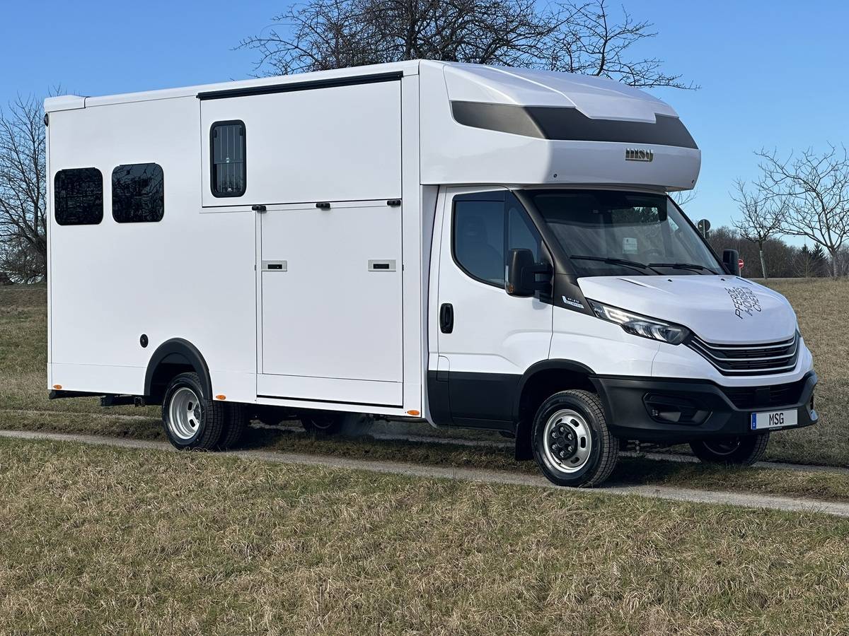 Zware paardenvrachtwagen (groot rijbewijs) Iveco IVECO DAILY 50.210 MSG STABLEHOPPER XXL PLUS 2026 Nieuw