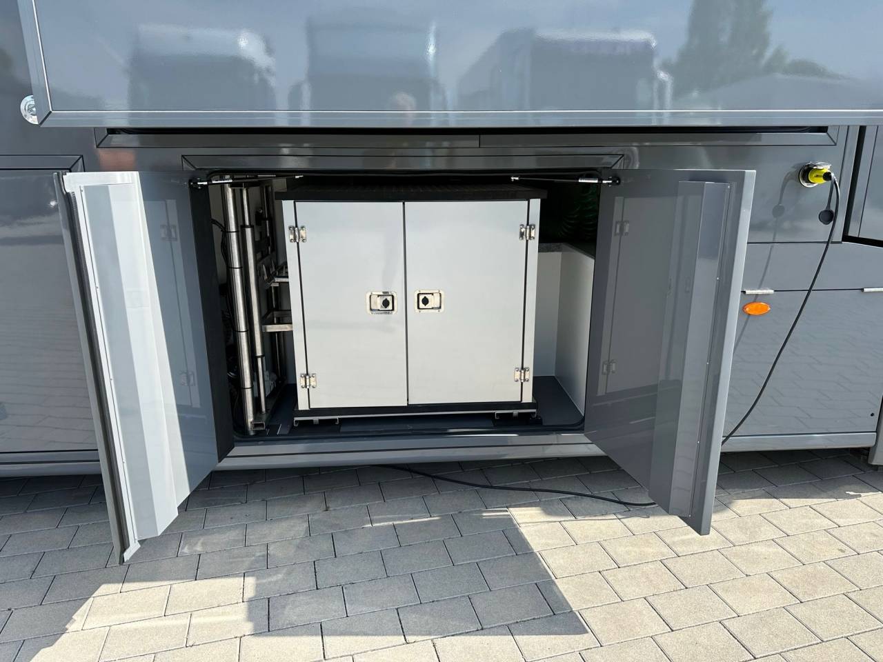 Zware paardenvrachtwagen (groot rijbewijs) HTI SCANIA S450 HTI PROFESSIONAL DOUBLE POP OUT & POP  2026 Nieuw