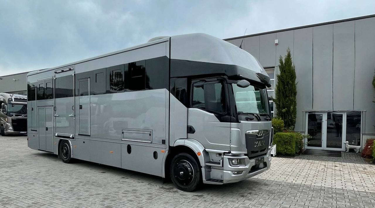 Zware paardenvrachtwagen (groot rijbewijs) Man MAN TGM 18.320 ANKA POP OUT 2026 Nieuw
