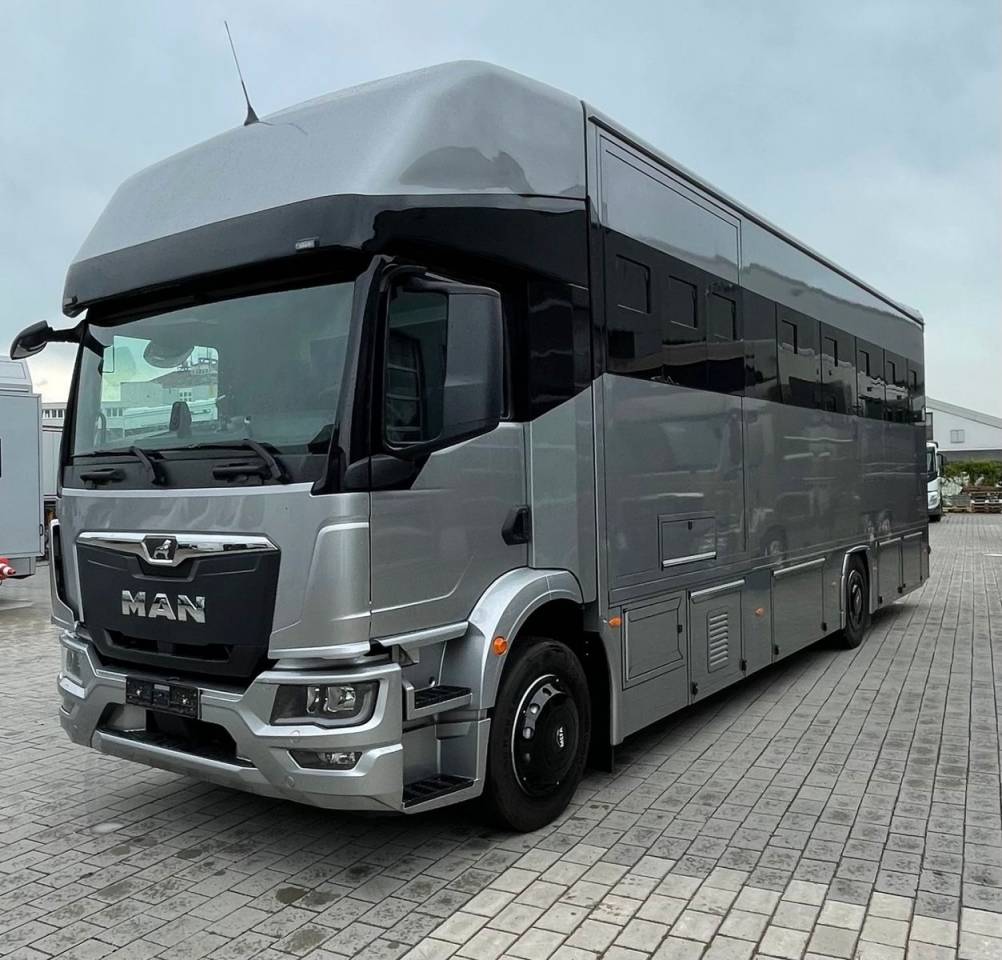 Zware paardenvrachtwagen (groot rijbewijs) Man MAN TGM 18.320 ANKA POP OUT 2026 Nieuw