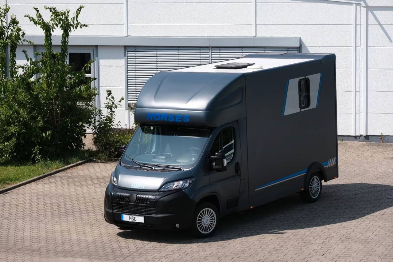 Kleine paardenvrachtwagen (B rijbewijs) Peugeot PEUGEOT BOXER 165 MSG STALLION LIGHT NOUVEAU MODEL 2026 Nieuw