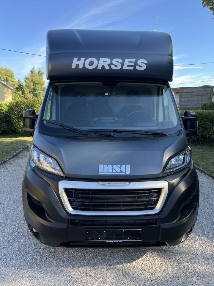 Kleine paardenvrachtwagen (B rijbewijs) Peugeot PEUGEOT BOXER BLUEHDI 165 MSG STALLION LIGHT 2025 Tweedehands