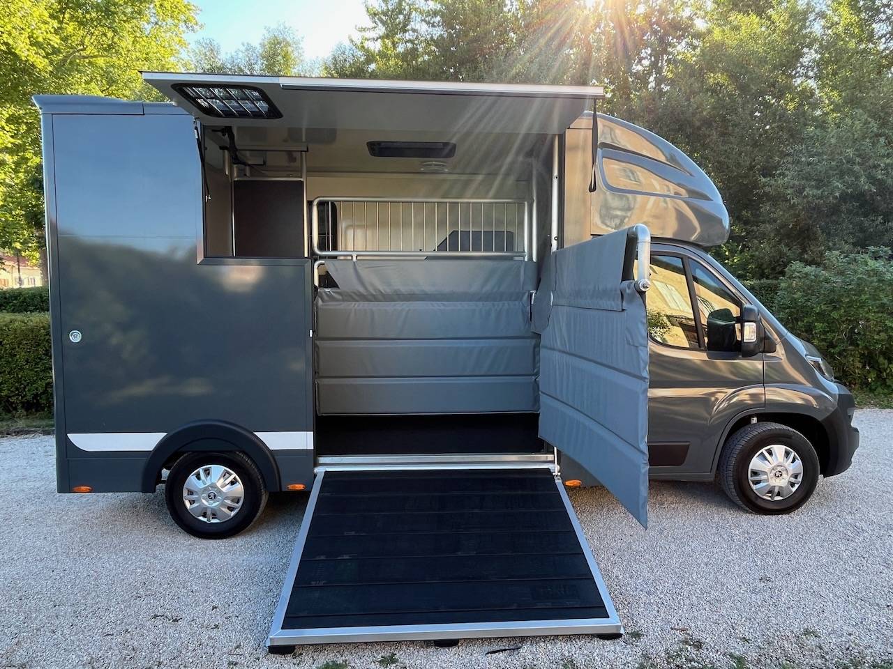 Kleine paardenvrachtwagen (B rijbewijs) Peugeot PEUGEOT BOXER BLUEHDI 165 MSG STALLION LIGHT  Tweedehands