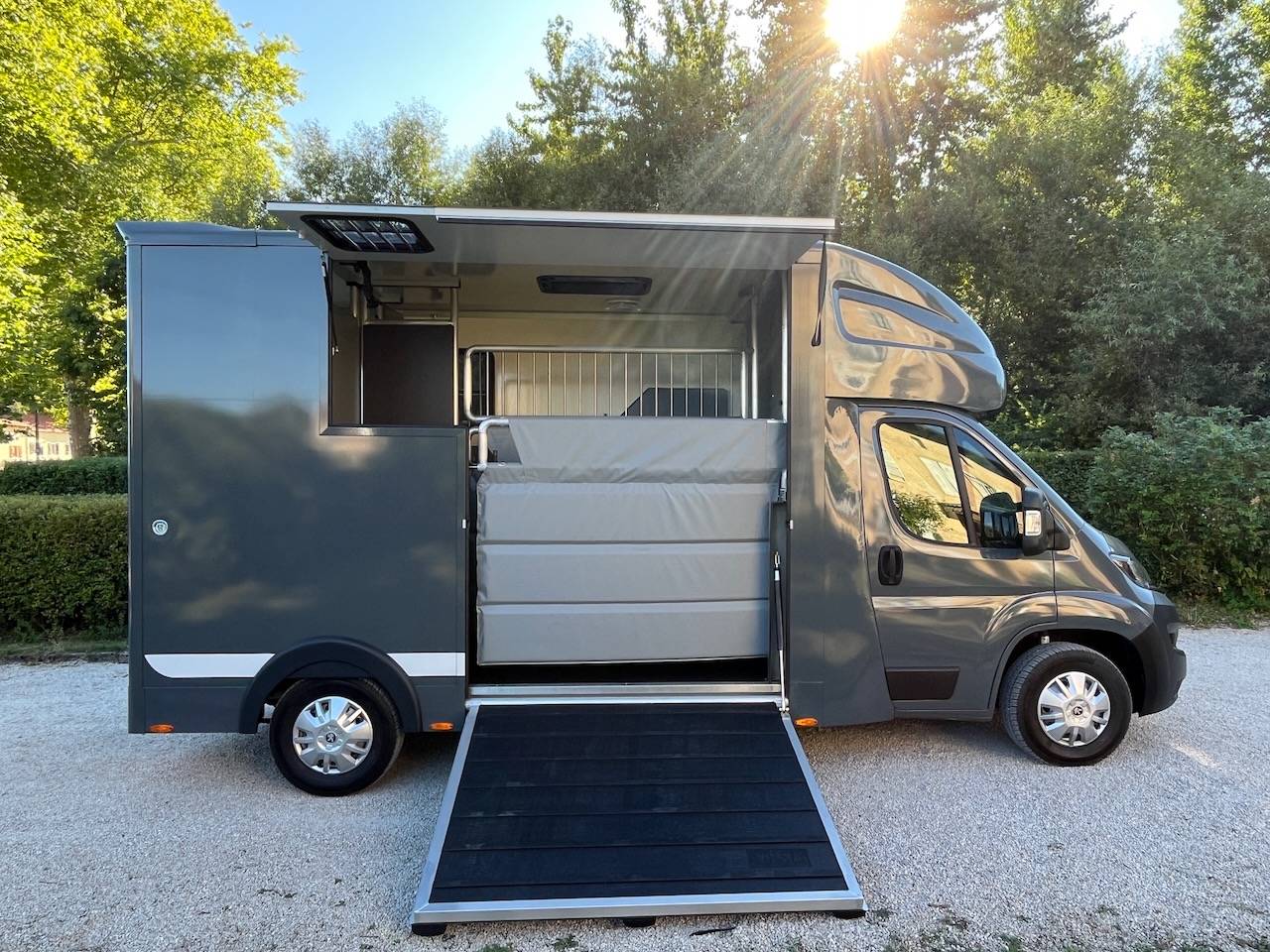 Kleine paardenvrachtwagen (B rijbewijs) Peugeot PEUGEOT BOXER BLUEHDI 165 MSG STALLION LIGHT  Tweedehands