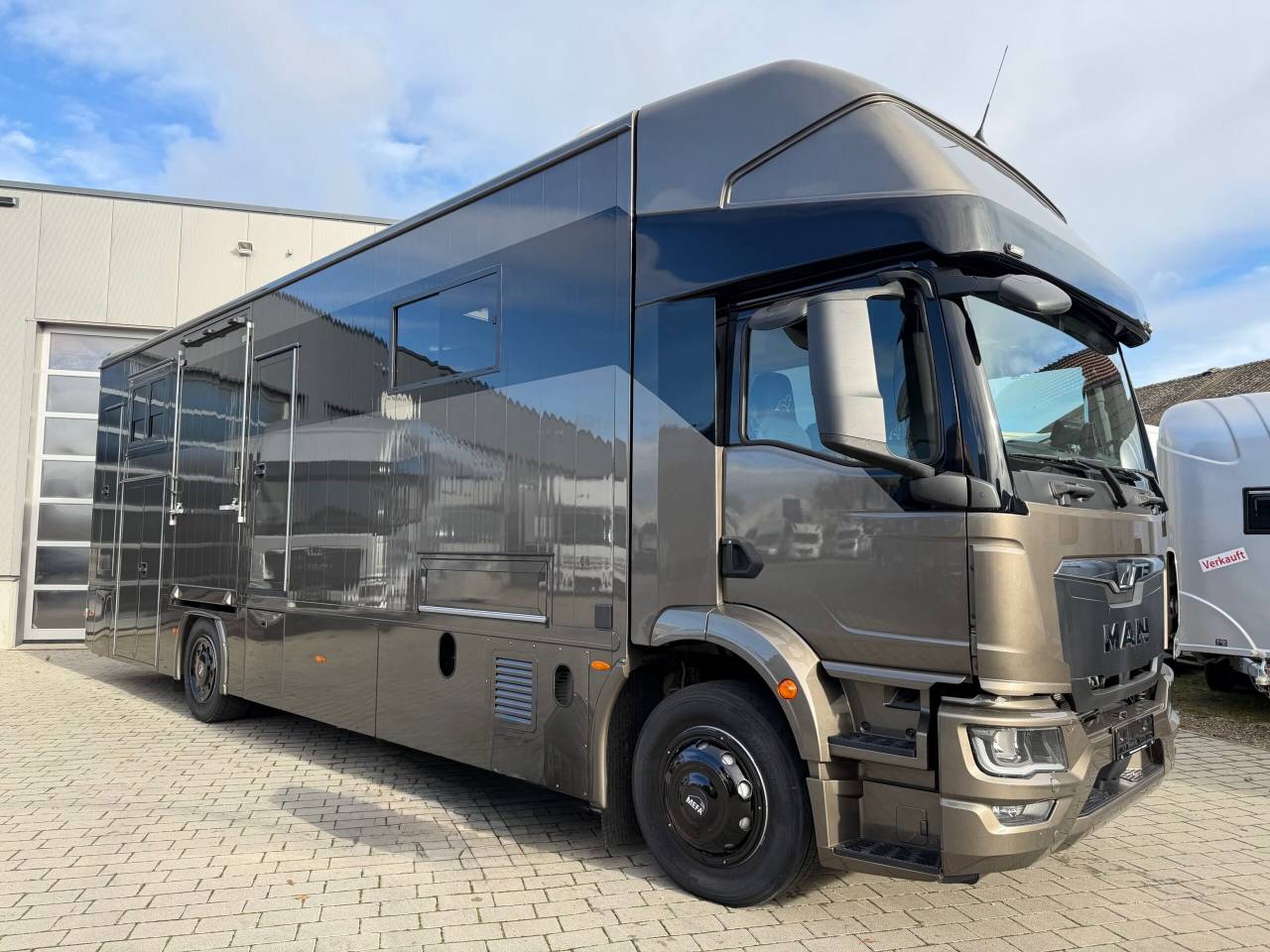 Zware paardenvrachtwagen (groot rijbewijs) Man MAN TGM 18.320 ANKA POP OUT 2026 Nieuw