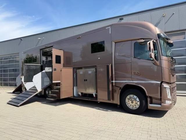 Zware paardenvrachtwagen (groot rijbewijs) Volvo VOLVO FH 500 ROELOFSEN RR6 POP OUT & PUSH UP 2016 Tweedehands