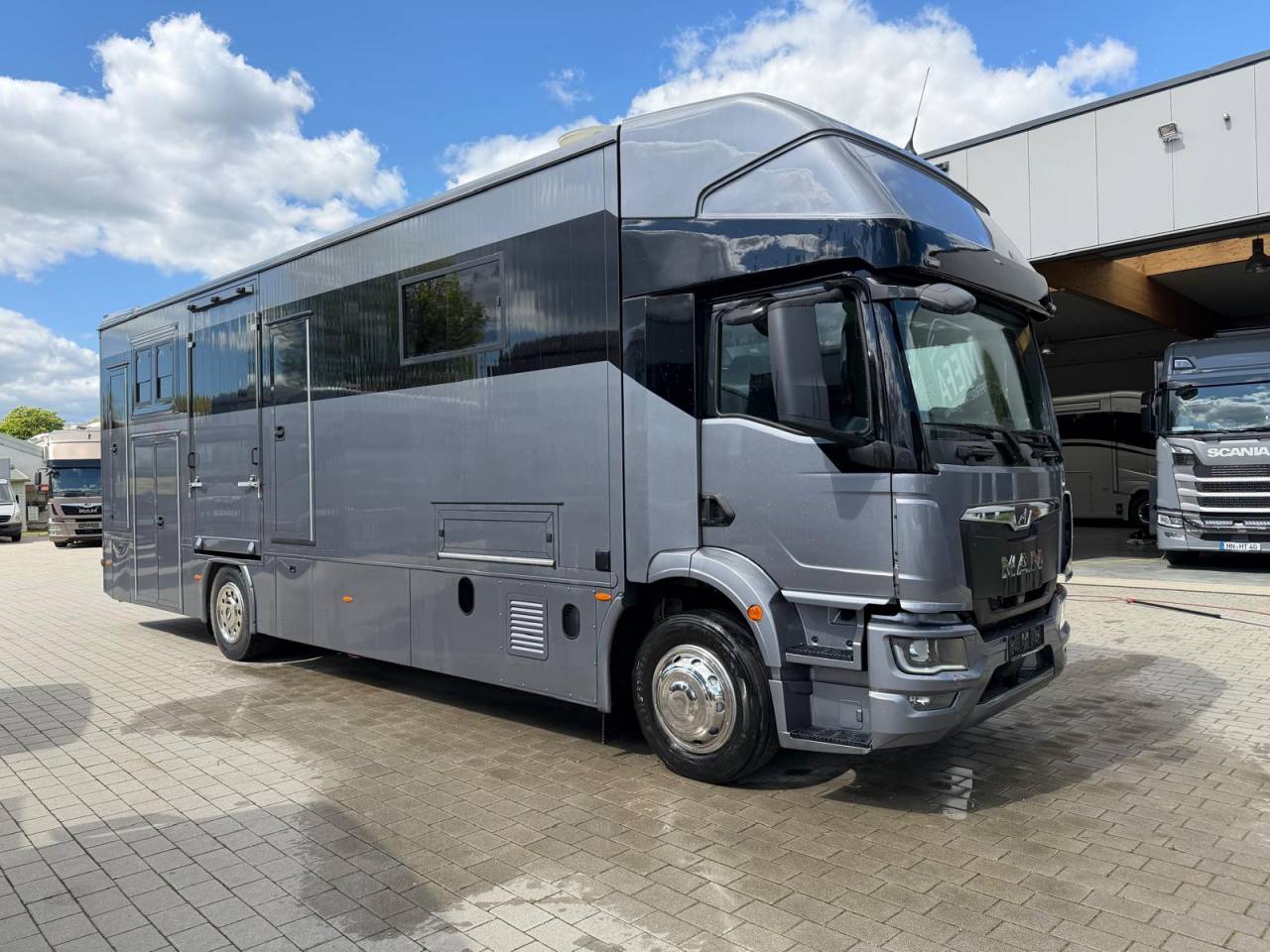 Zware paardenvrachtwagen (groot rijbewijs) Man MAN TGM 18.320 ANKA POP OUT 2026 Nieuw