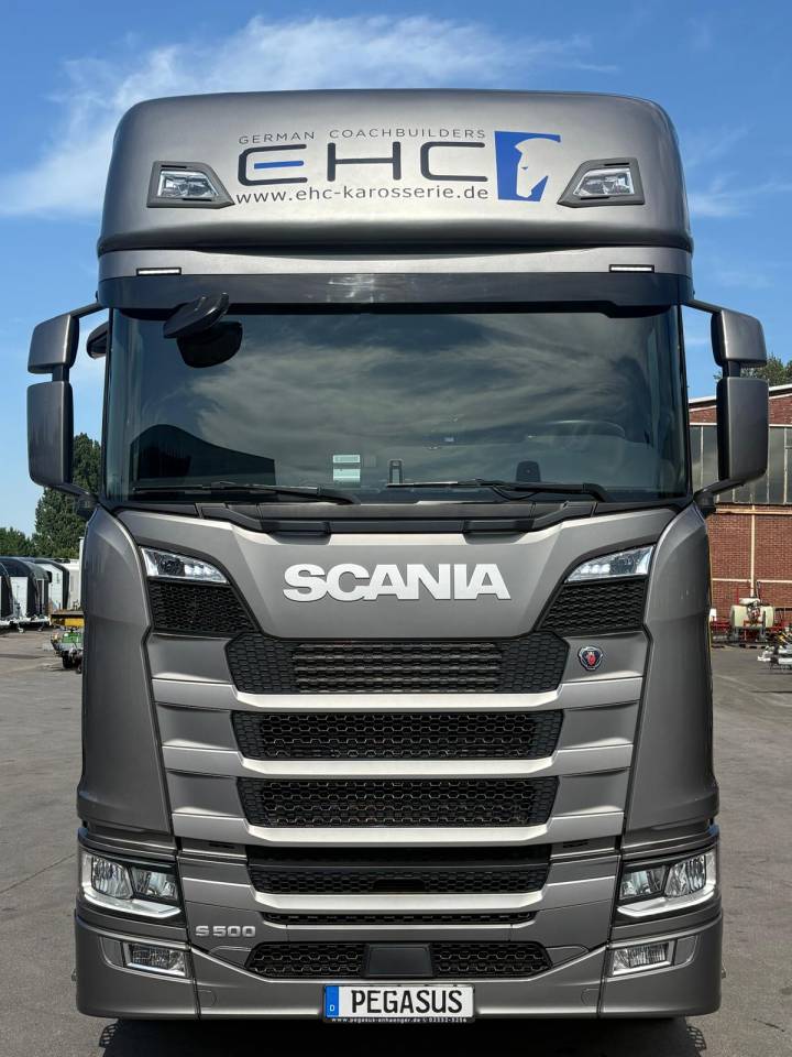 Zware paardenvrachtwagen (groot rijbewijs) Scania SCANIA S500 EHC POP OUT 2020 Tweedehands