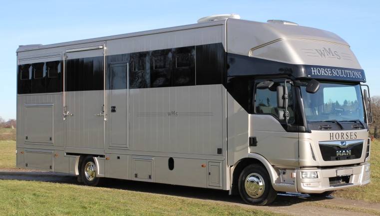 Zware paardenvrachtwagen (groot rijbewijs) Man MAN TGL 12.250 WMS POP OUT 2014 Tweedehands