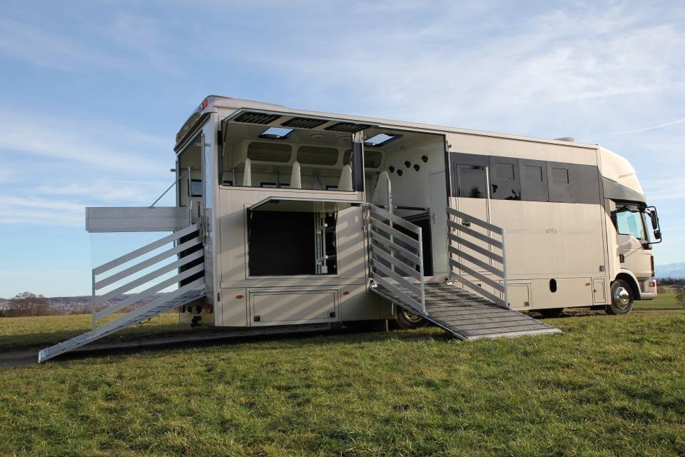 Zware paardenvrachtwagen (groot rijbewijs) Man MAN TGL 12.250 WMS POP OUT 2014 Tweedehands