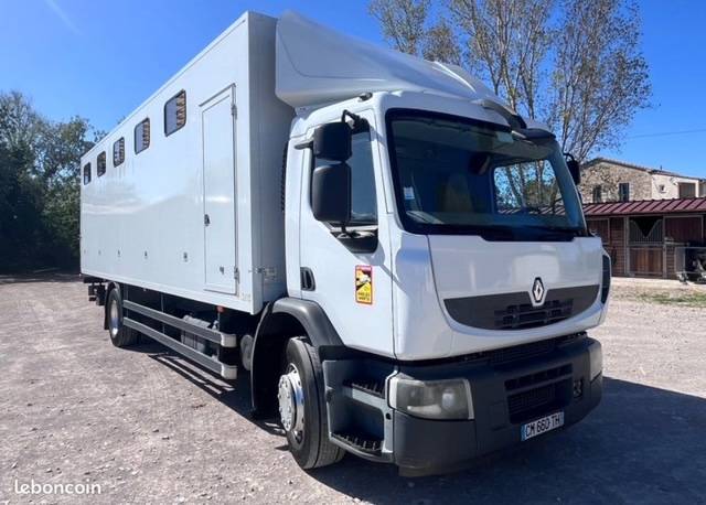Zware paardenvrachtwagen (groot rijbewijs) Renault D 280 2018 Tweedehands