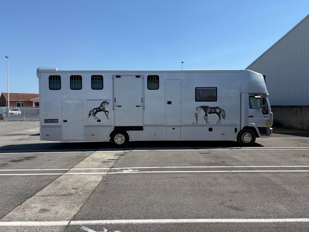 Zware paardenvrachtwagen (groot rijbewijs) Man 12224 2000 Tweedehands