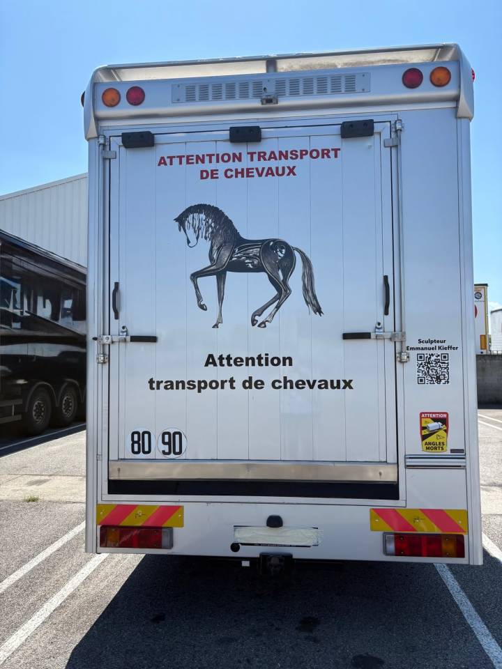 Zware paardenvrachtwagen (groot rijbewijs) Man 12224 2000 Tweedehands