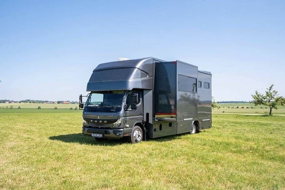 Zware paardenvrachtwagen (groot rijbewijs) Anka DAIMLER FUSO CANTER 7C18 ANKA POP OUT 2026 Nieuw