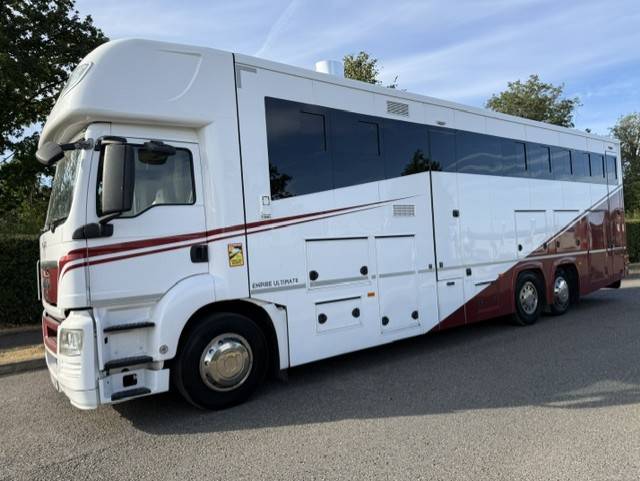 Kleine paardenvrachtwagen (B rijbewijs) Man TGS Empire Ultimate  2013 Tweedehands
