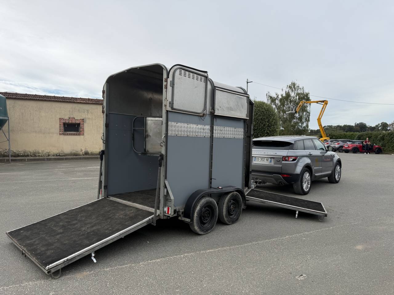 Paardentrailers Ifor Williams HB505R 2 Paarden 2000 Tweedehands