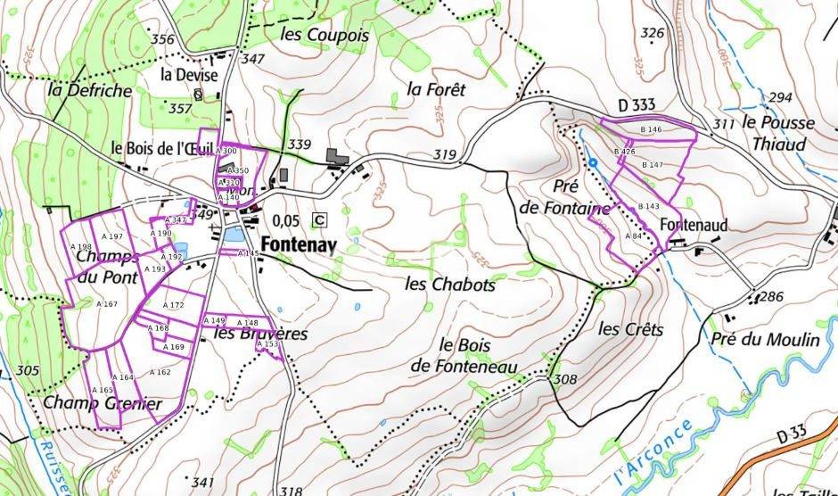 Landbouw bedrijf Koop Sa&ocirc;ne-et-Loire