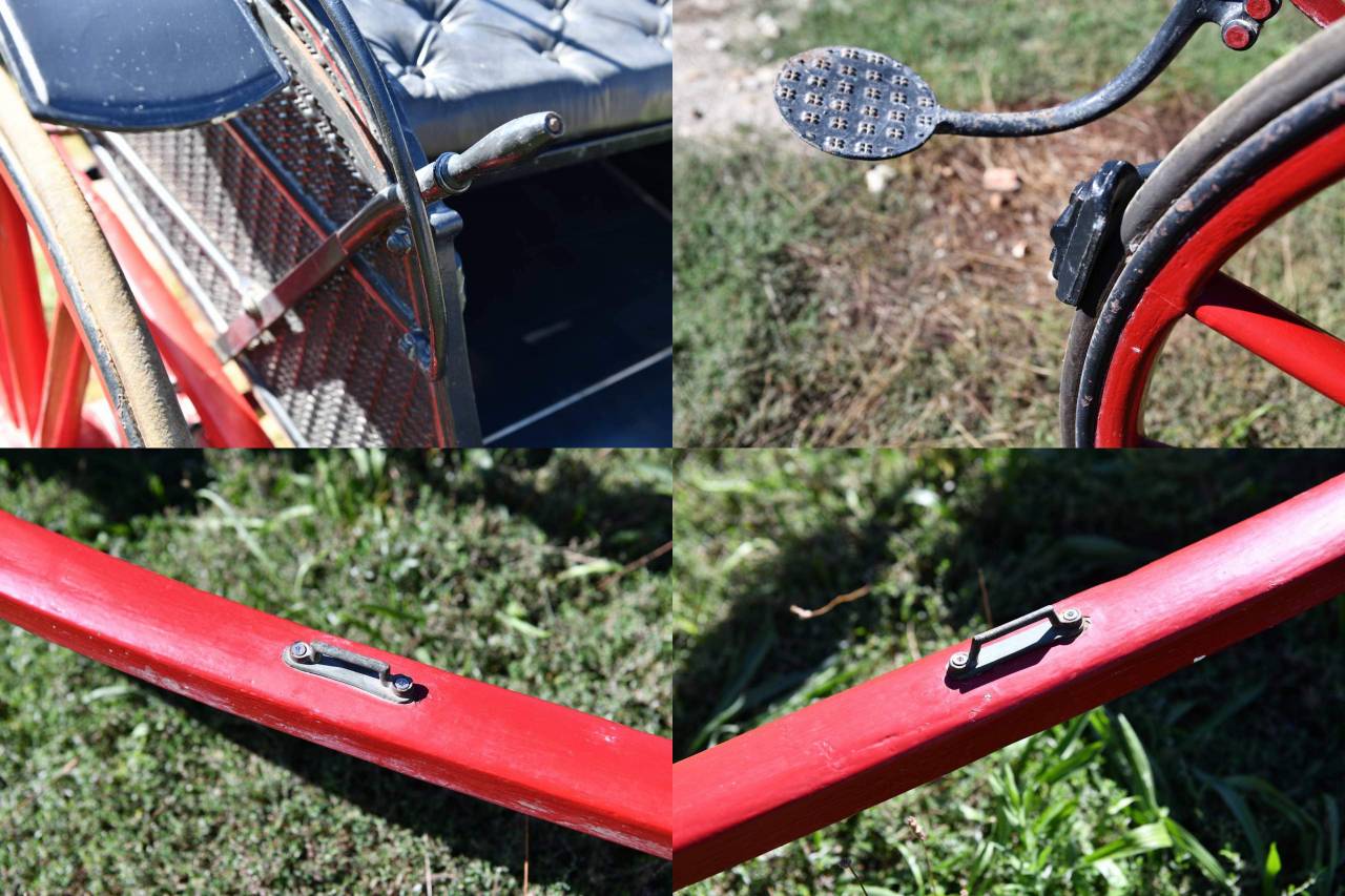 Rijtuigen - Cal&egrave;che - Ander merk - dog-cart &agrave; 2 roues, de style anglais 