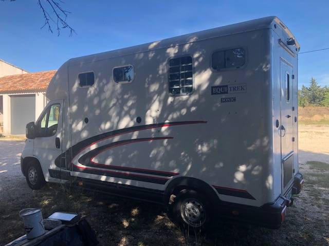 Kleine paardenvrachtwagen (B rijbewijs) Peugeot equitreck 2016 Tweedehands
