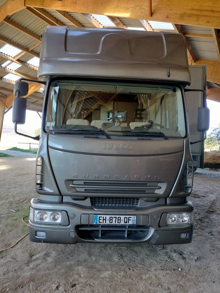 Zware paardenvrachtwagen (groot rijbewijs) Iveco STEPHEX 2006 Tweedehands