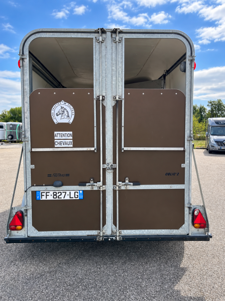 Paardentrailers Fautras OBLIC+2 2 Paarden 2019 Tweedehands