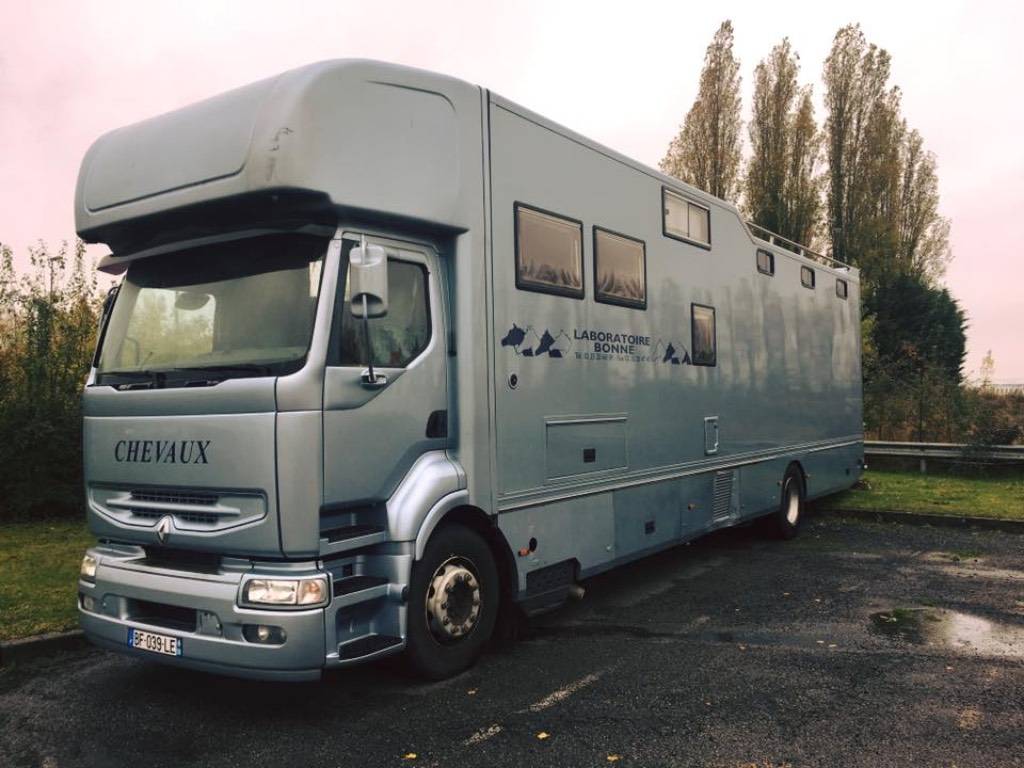 Zware paardenvrachtwagen (groot rijbewijs) Renault 420 dci 2006 Tweedehands