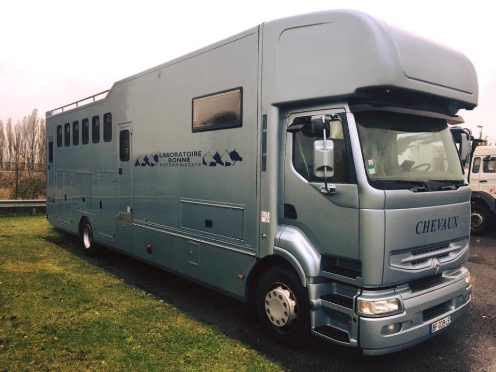 Zware paardenvrachtwagen (groot rijbewijs) Renault 420 dci 2006 Tweedehands