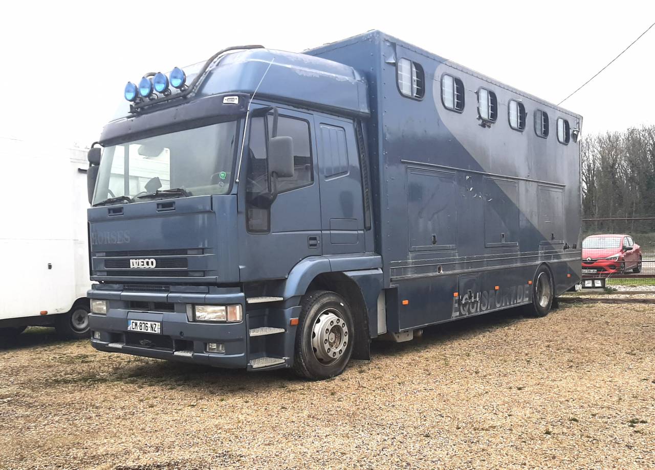 Zware paardenvrachtwagen (groot rijbewijs) Iveco  1997 Tweedehands