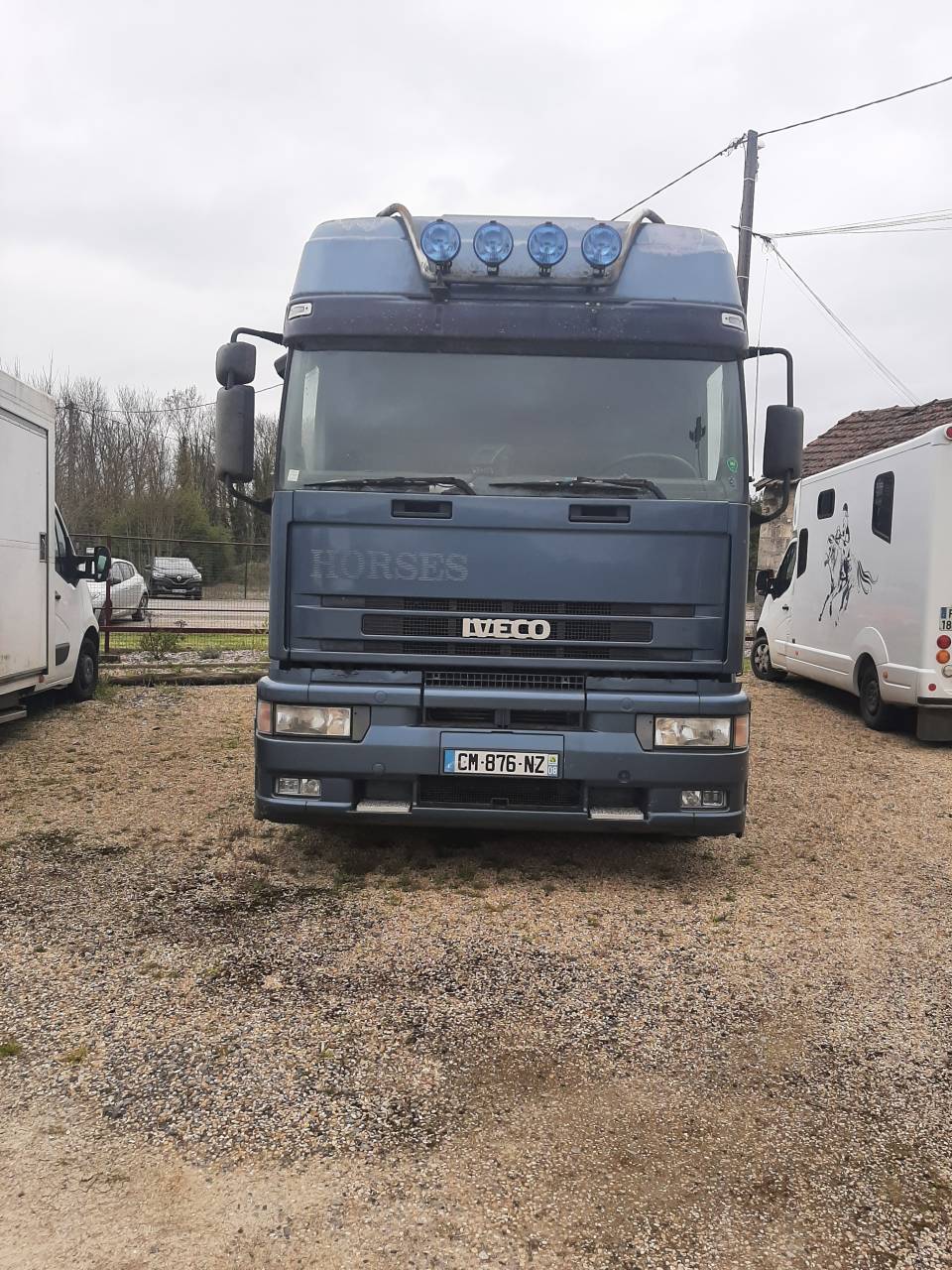 Zware paardenvrachtwagen (groot rijbewijs) Iveco  1997 Tweedehands
