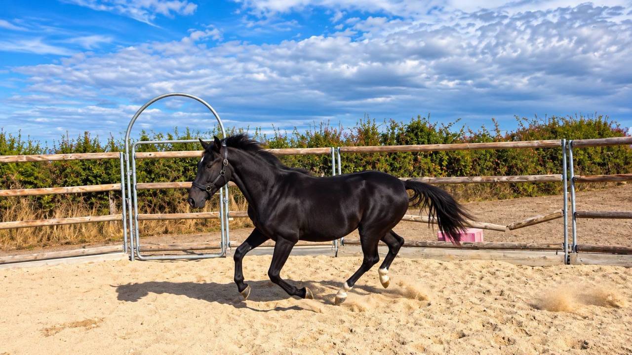 Veulen (vr) Paint Horse Te koop 2025 Zwart