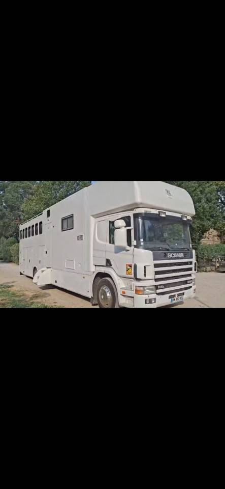 Zware paardenvrachtwagen (groot rijbewijs) Scania  2005 Tweedehands