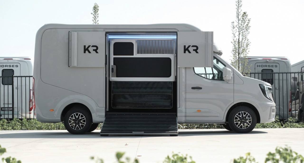 Kleine paardenvrachtwagen (B rijbewijs) Krismar HARAS 2026 Nieuw
