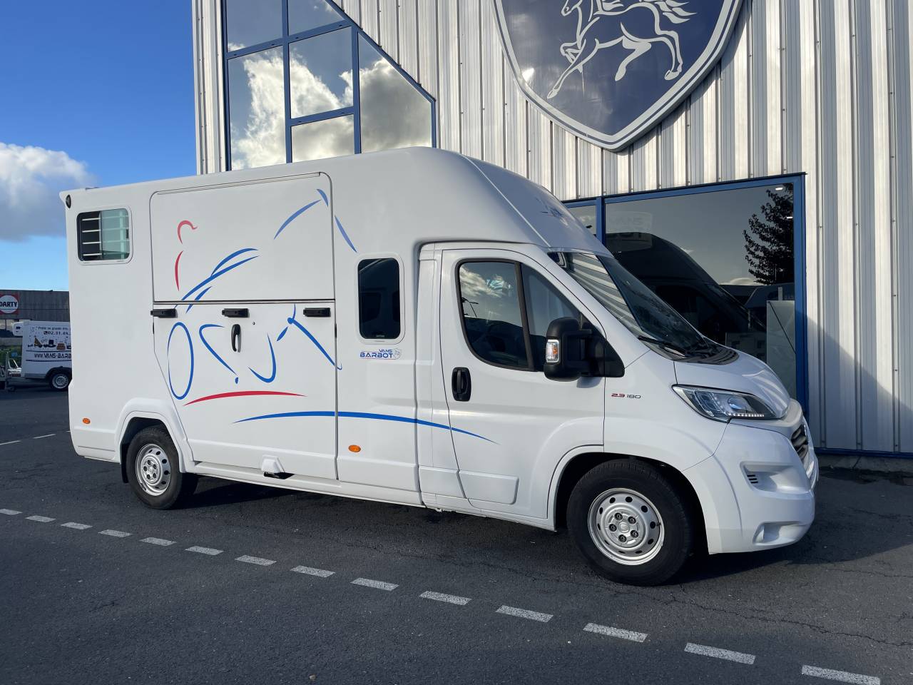 Kleine paardenvrachtwagen (B rijbewijs) Barbot Ducato 2019 Tweedehands