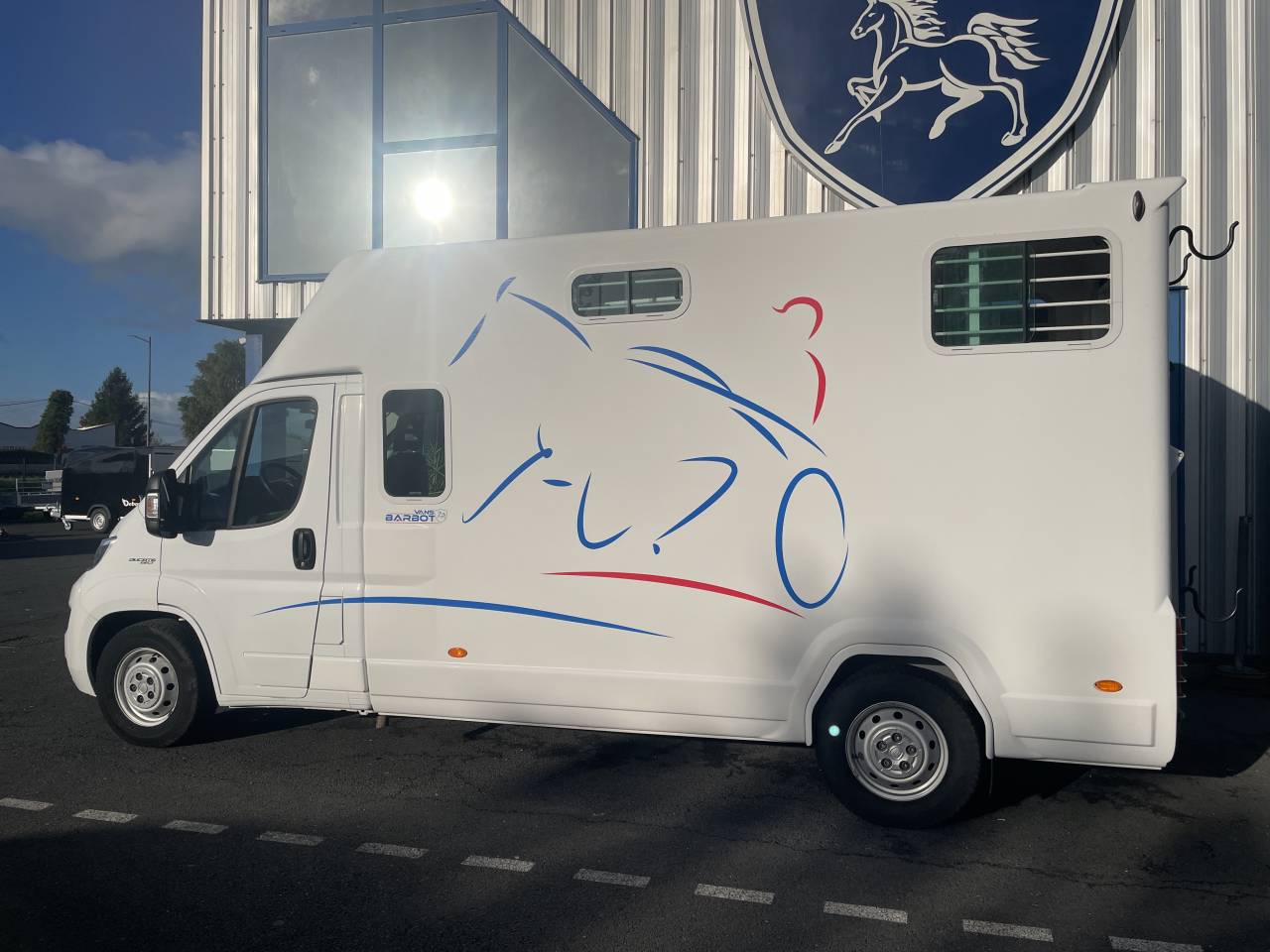 Kleine paardenvrachtwagen (B rijbewijs) Barbot Ducato 2019 Tweedehands