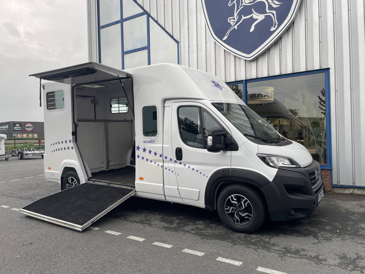 Kleine paardenvrachtwagen (B rijbewijs) Barbot Ducato 2024 Tweedehands