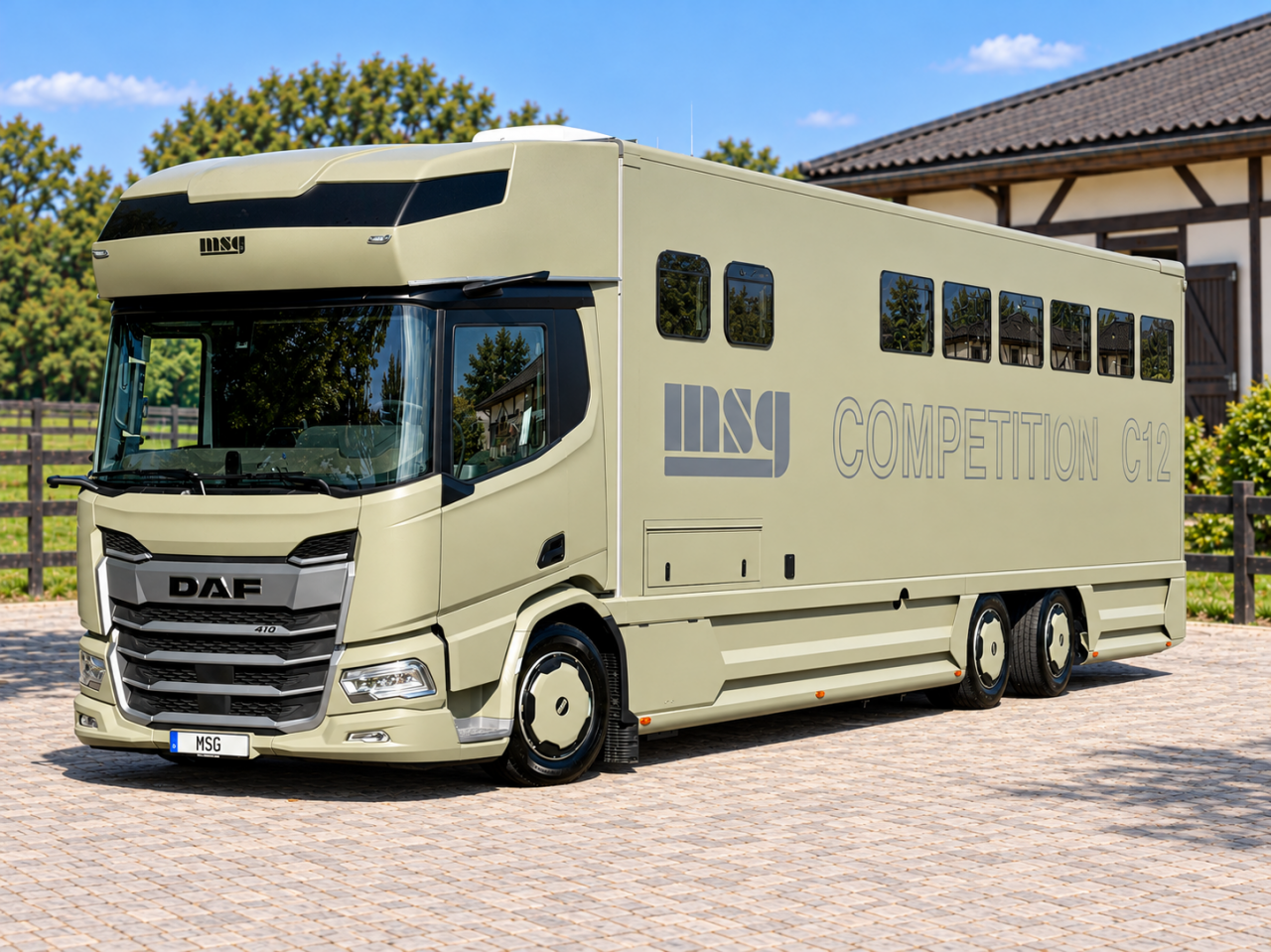 Zware paardenvrachtwagen (groot rijbewijs) Autre marque XD 410 MSG COMPETITION C12 2026 Nieuw
