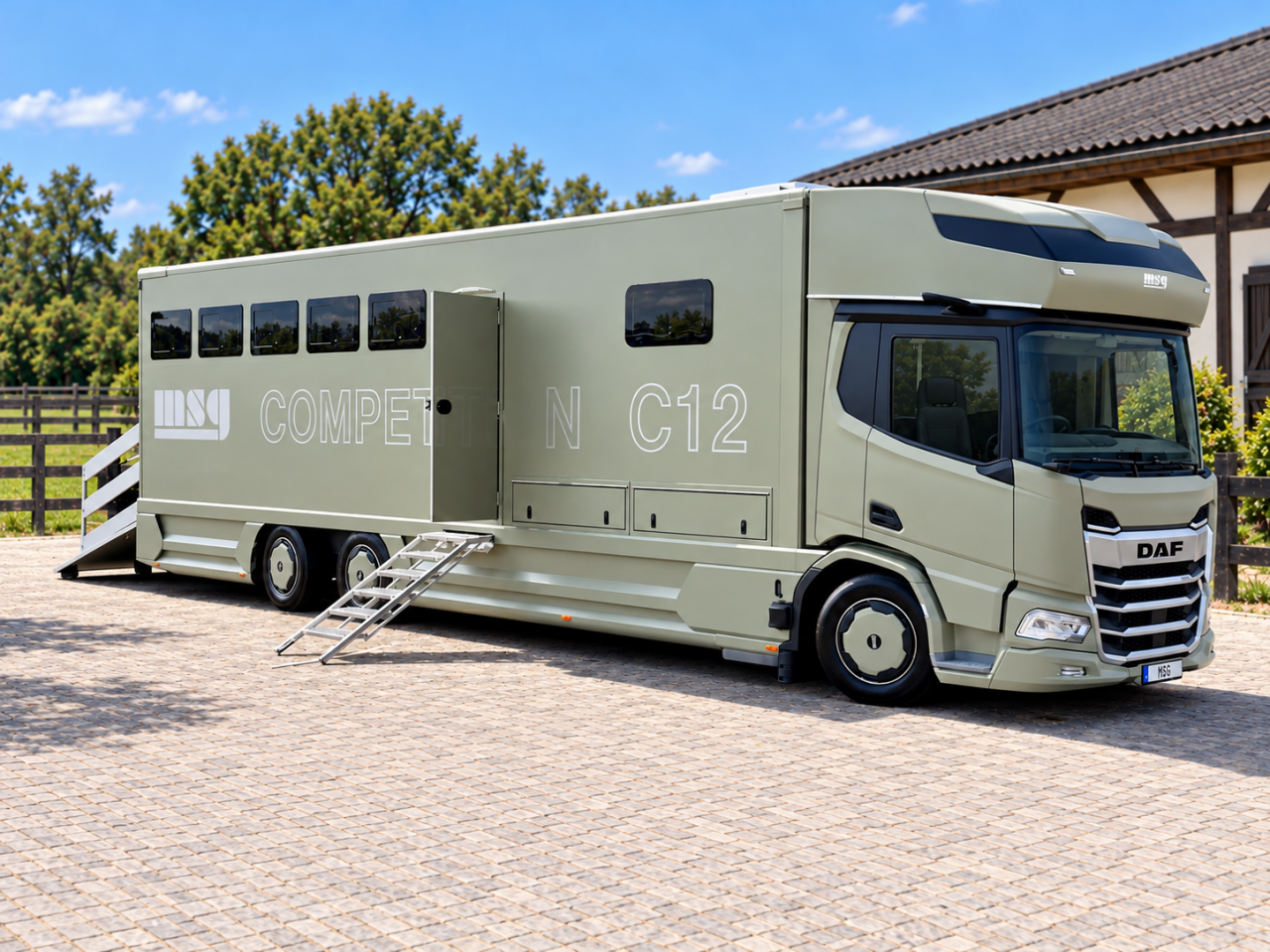 Zware paardenvrachtwagen (groot rijbewijs) Autre marque XD 410 MSG COMPETITION C12 2026 Nieuw