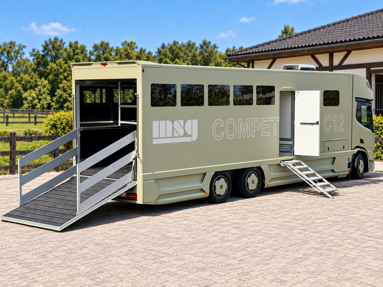 Zware paardenvrachtwagen (groot rijbewijs) Autre marque XD 410 MSG COMPETITION C12 2026 Nieuw