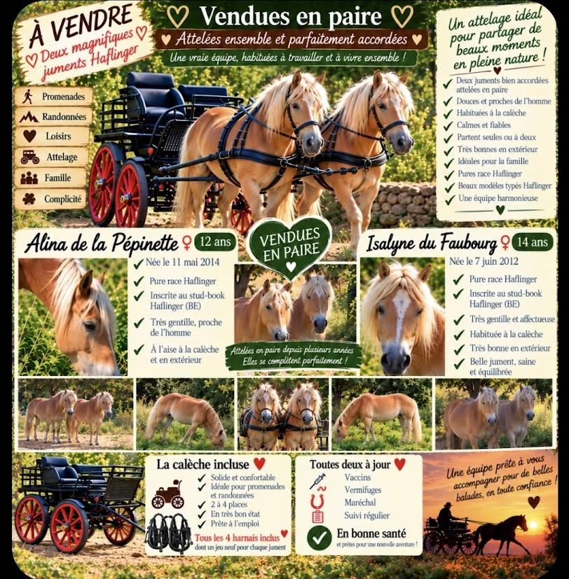 Merrie Haflinger Te koop 2014 Vos