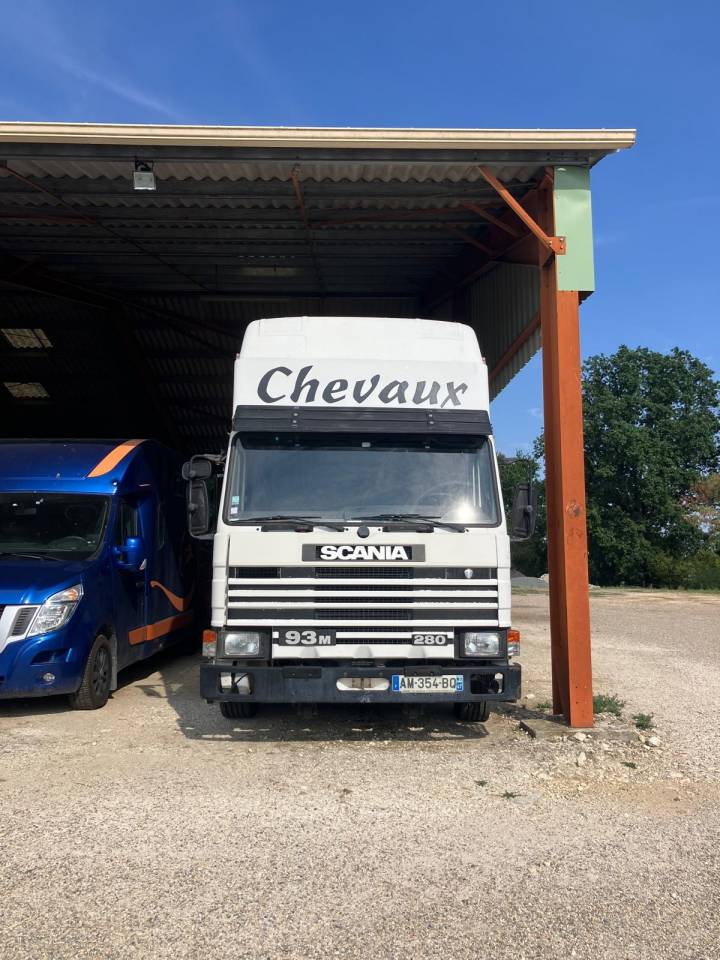 Zware paardenvrachtwagen (groot rijbewijs) Scania Scania 93M280  1996 Tweedehands