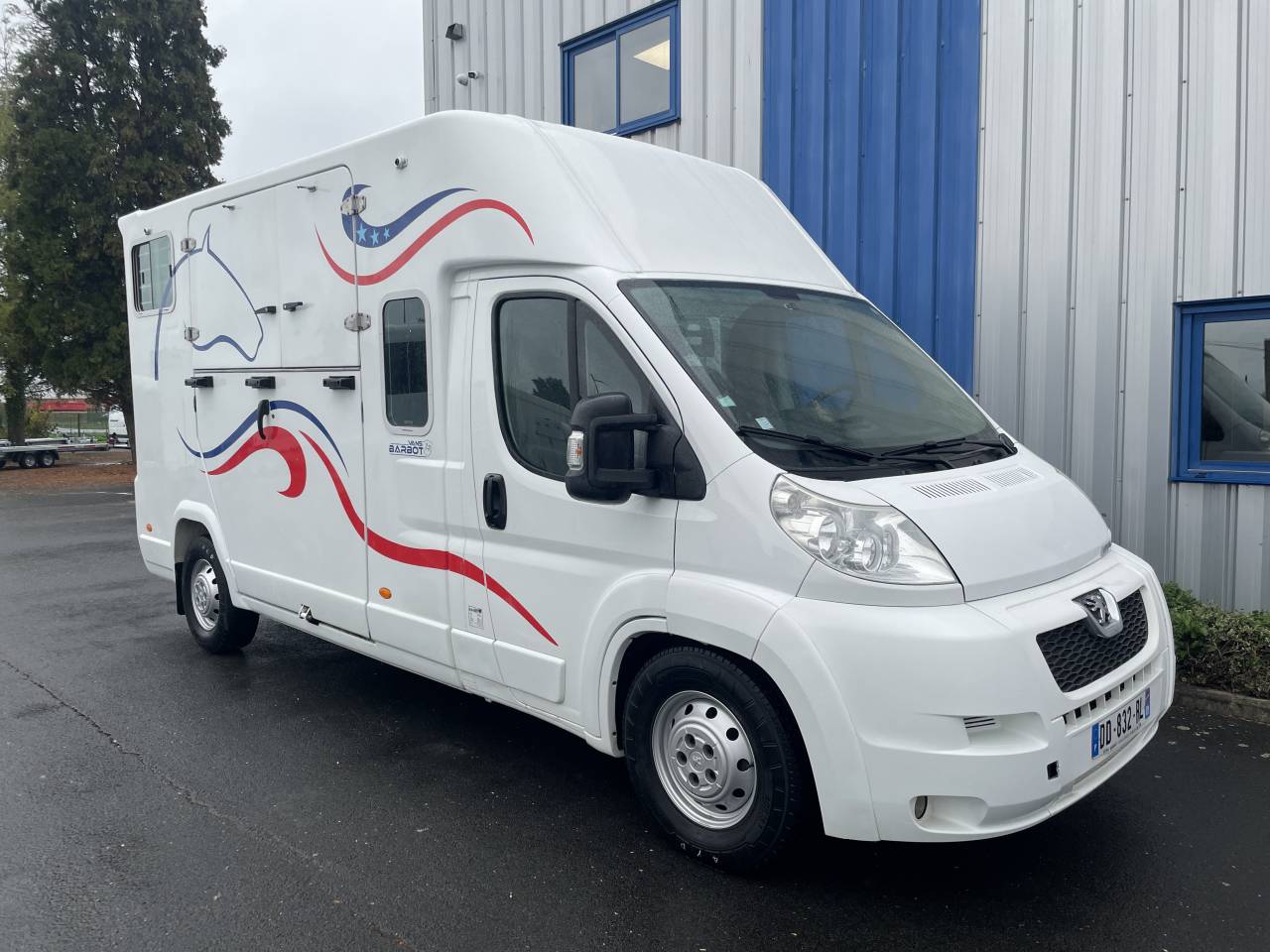 Kleine paardenvrachtwagen (B rijbewijs) Barbot Boxer 2014 Tweedehands