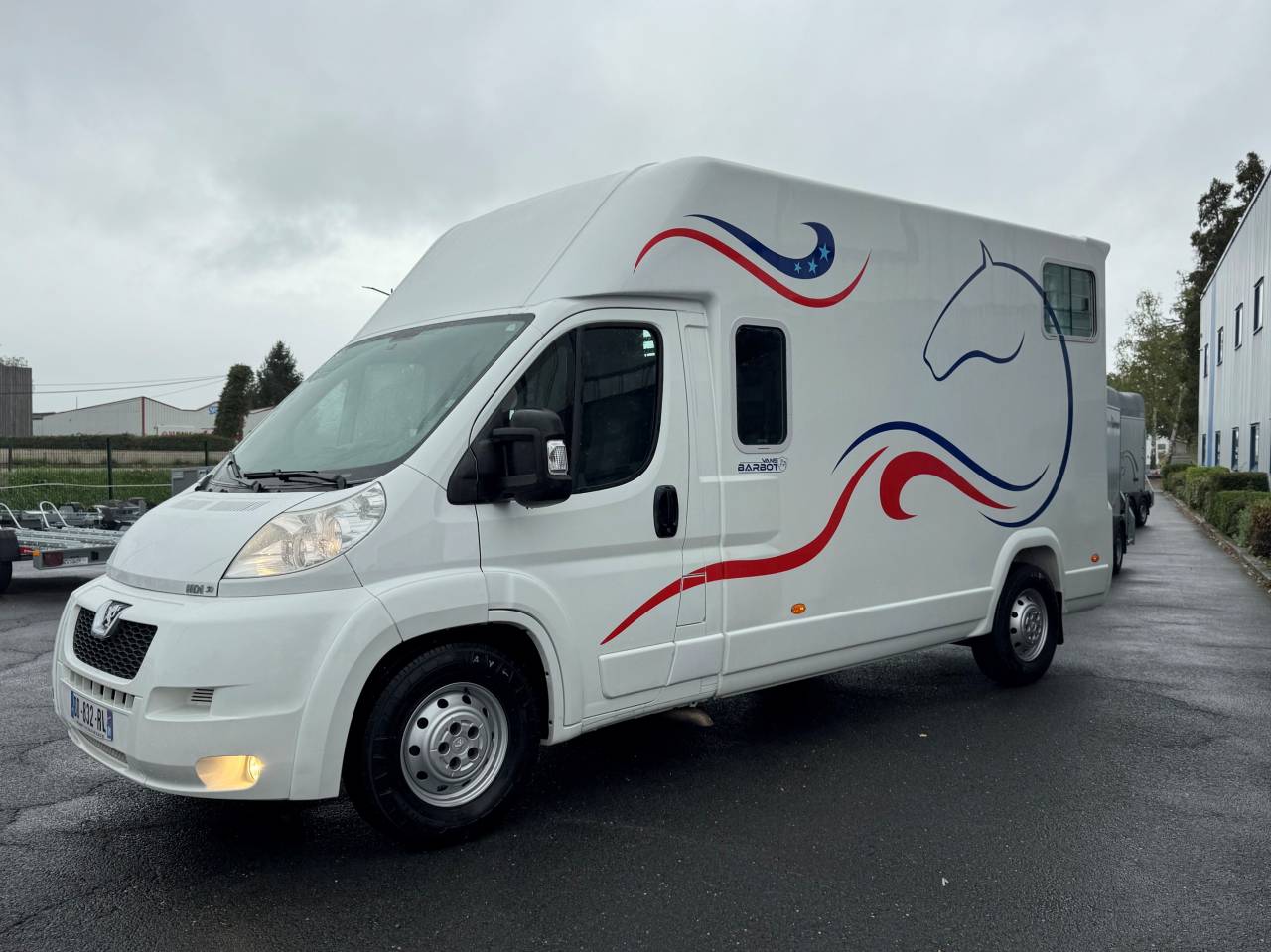 Kleine paardenvrachtwagen (B rijbewijs) Barbot Boxer 2014 Tweedehands