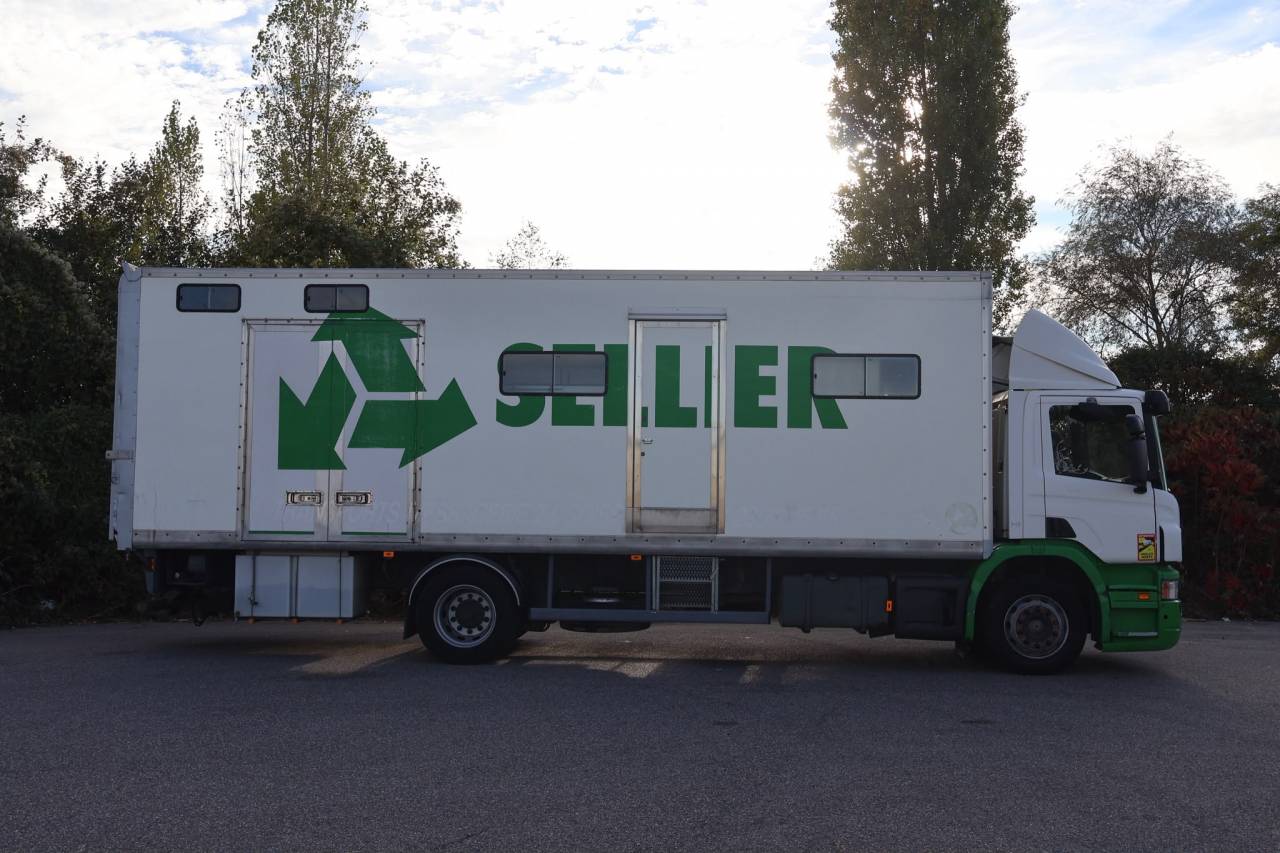 Zware paardenvrachtwagen (groot rijbewijs) Scania P.310 2005 Tweedehands