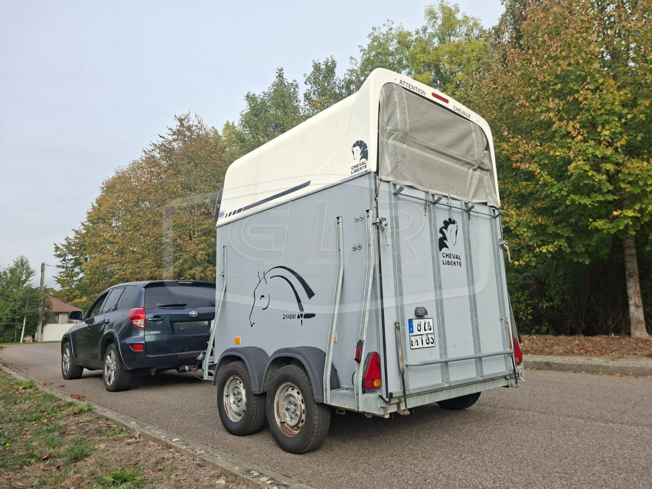 Paardentrailers Cheval Libert&eacute; 2000RK 2 Paarden 2008 Tweedehands