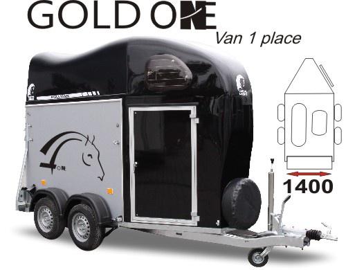 Paardentrailers Cheval Liberté GOLD ONE 1,5 Paard 2025 Nieuw