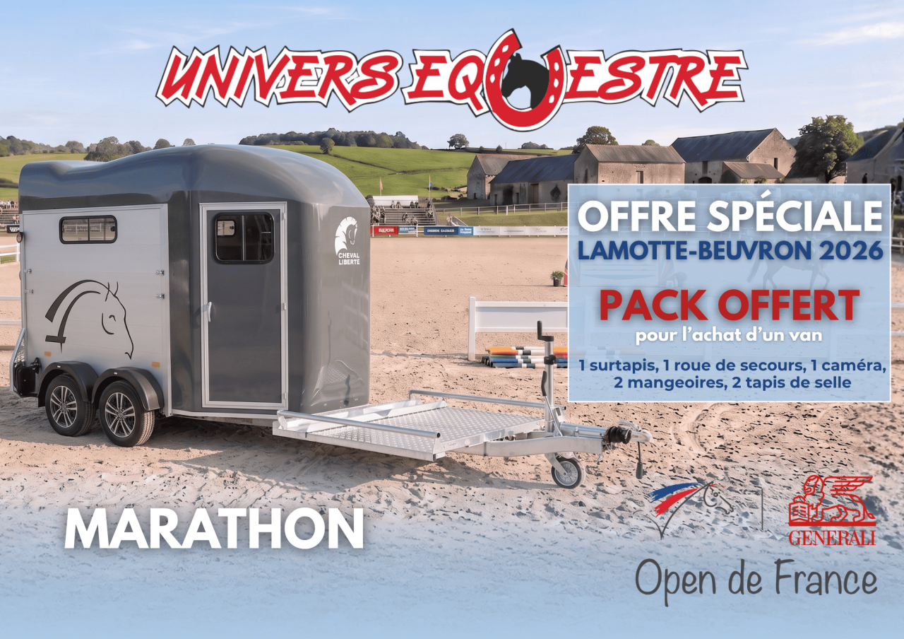 Paardentrailers Cheval Libert&eacute; MARATHON 2 Paarden 2026 Nieuw