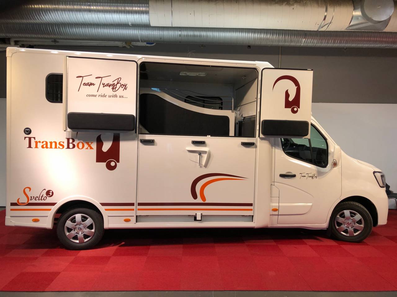 Kleine paardenvrachtwagen (B rijbewijs) Trans Box SVELTO 3S 2024 Nieuw