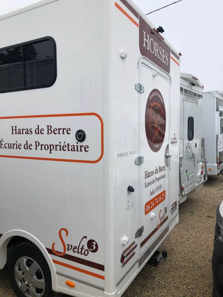 Kleine paardenvrachtwagen (B rijbewijs) Trans Box SVELTO 3R 2024 Nieuw